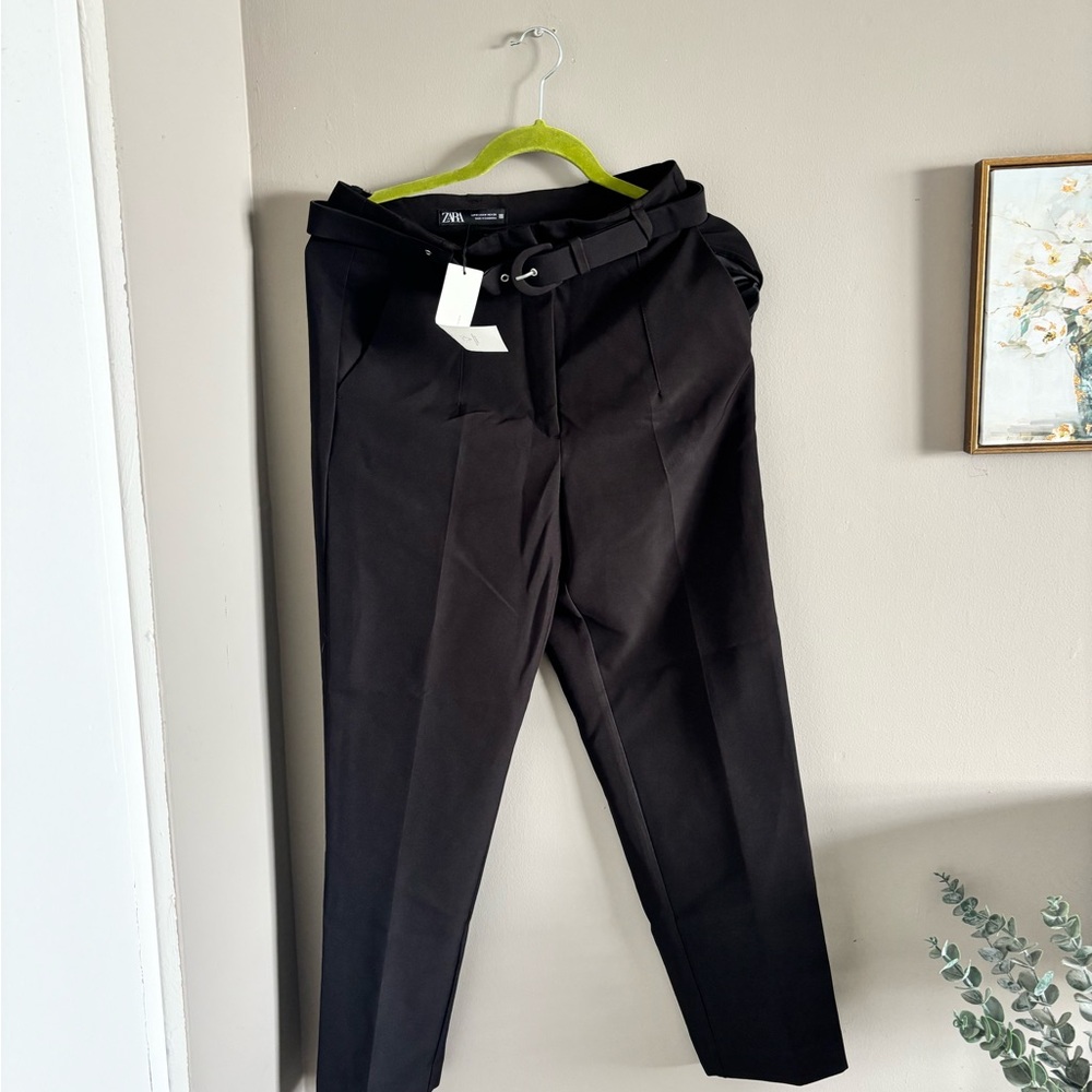 Zara Elegant Black Dress Pants